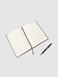 Contemporary Pebble Grained Journal - Tan