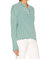 Abigail Polo Sweater In Acid Mint