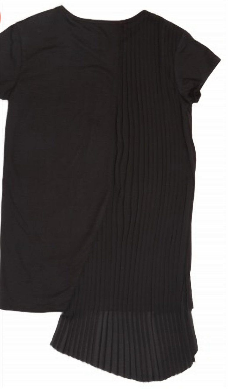 Carla Tshirt Dress In Black