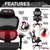 Airflex Cool Mesh Gaming Chair - Red