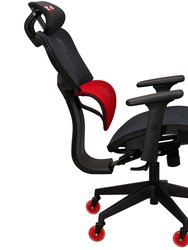 Airflex Cool Mesh Gaming Chair - Red