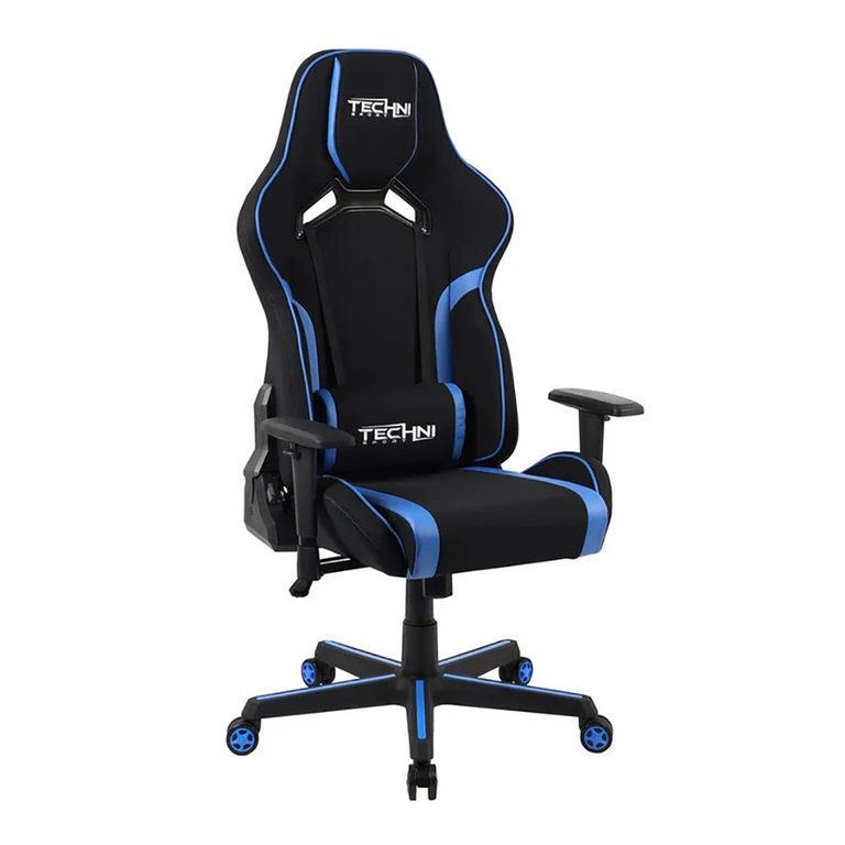 Office PC & Racing Game Chair - Blue