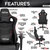 Techni Sport Ergonomic High Back Gaming Chair - Black