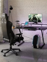 Techni Sport Gaming Desk - Carbon