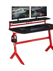 Techni Sport Stryker Gaming Desk - Red