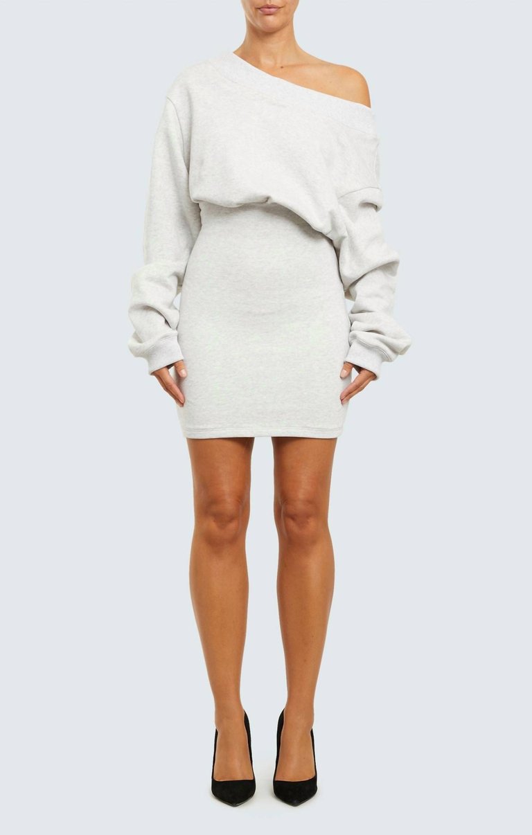 Rachelle Mini Dress In Ivory - Ivory