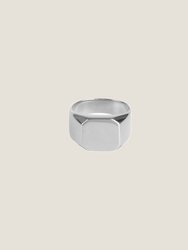 Arlo Signet Ring - Silver