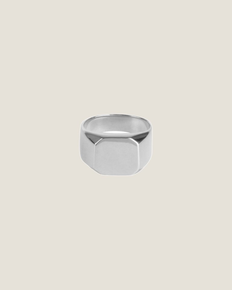 Arlo Signet Ring - Silver