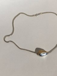 Franco Egg Pendant - Silver