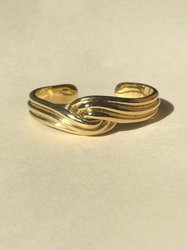 Gia Cuff Bracelets - Gold