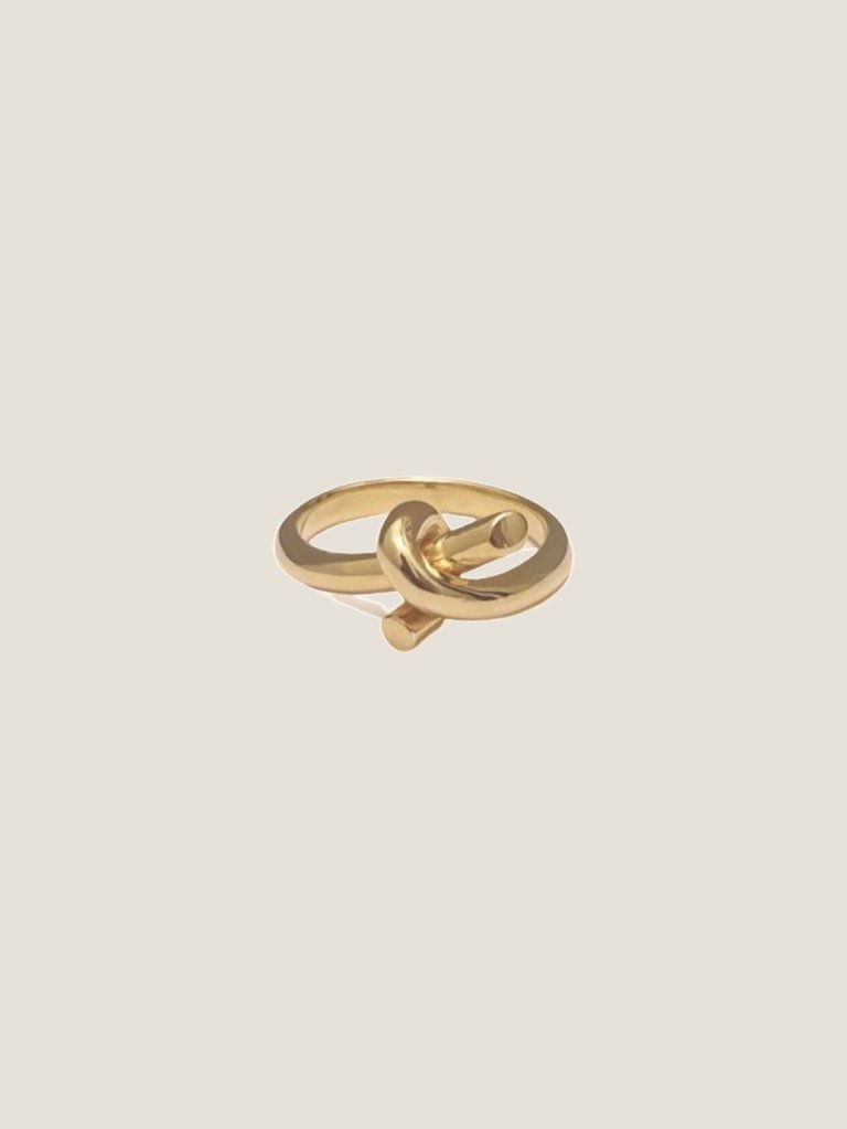 Promise Knotted Ring - Gold - Gold