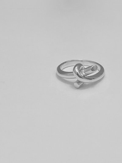 RUDDOCK Promise Knotted Ring - Silver product