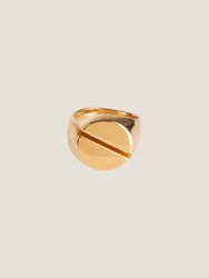 Rae Signet Ring - Gold