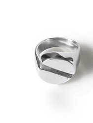Rae Signet Ring - Silver