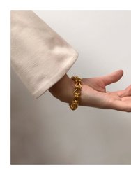 Rosa Chain Bracelet - Gold