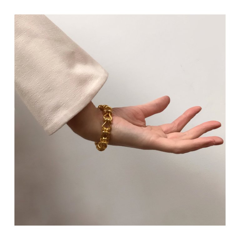Rosa Chain Bracelet - Gold