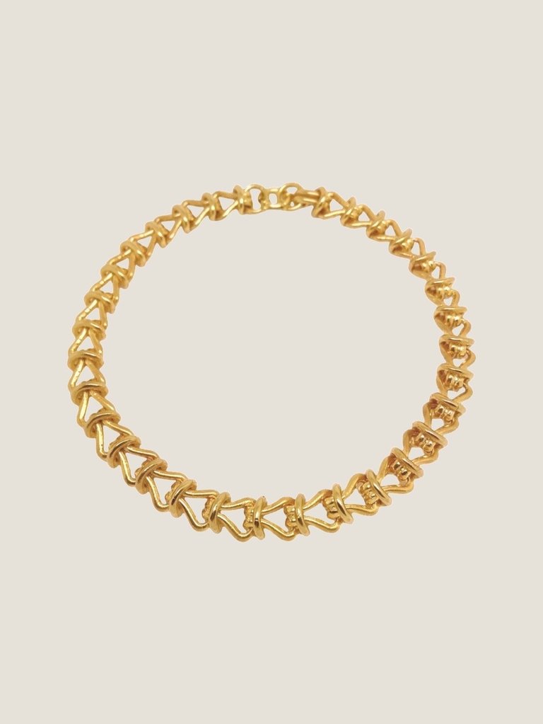 Rosa Chain Necklace - Gold