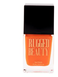 Construction Barrel Neon Orange Nail Polish