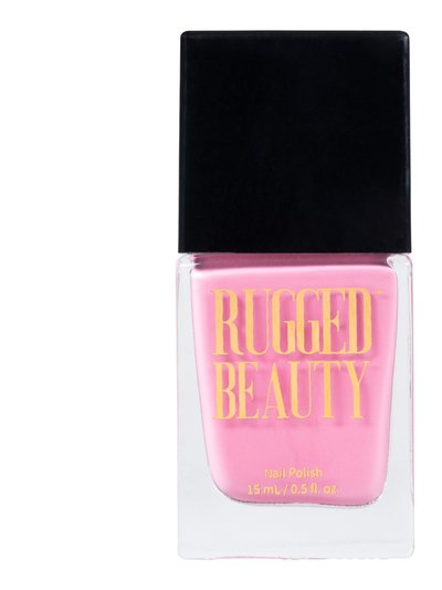 Rugged Beauty Cosmetics Petal To The Metal Light Rose Nail Polish product