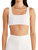 Rosa Crop Top In White - White