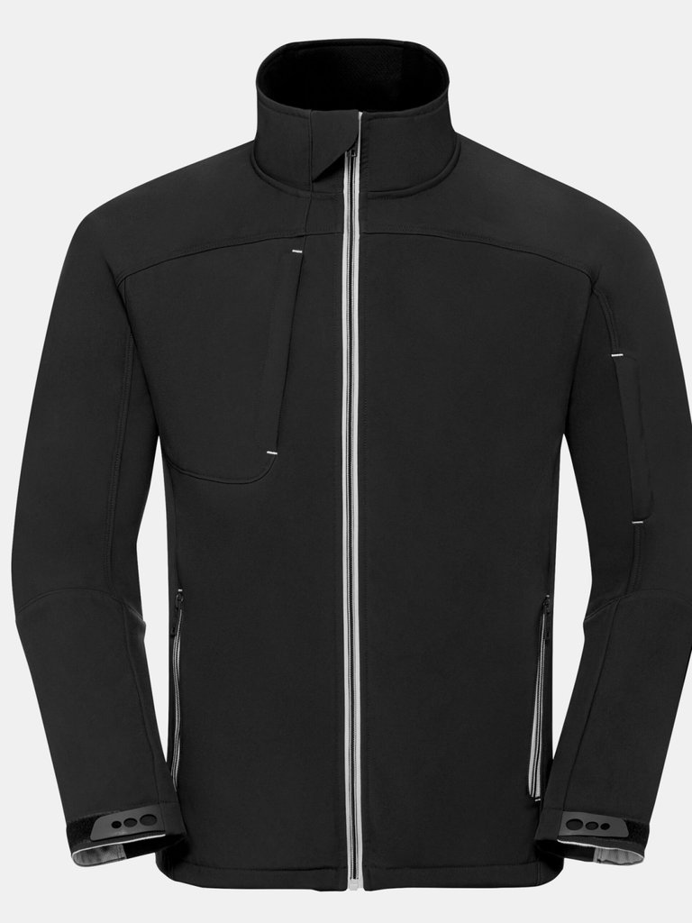 Mens Bionic Softshell Jacket - Black - Black