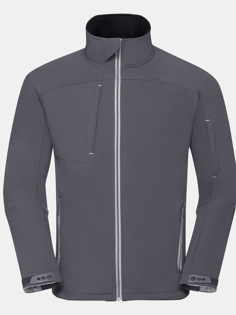 Mens Bionic Softshell Jacket - Iron Grey - Iron Grey