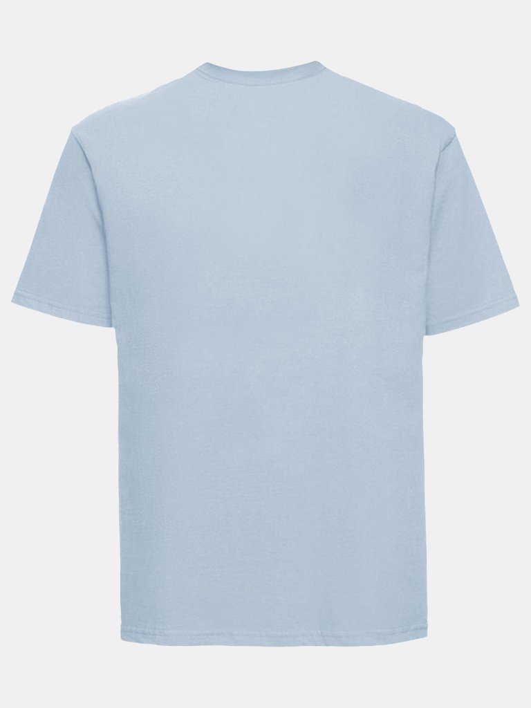 Mens Classic Ringspun Cotton T-Shirt - Mineral Blue