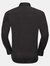 Mens Easy-Care Fitted Long-Sleeved Shirt - Black