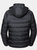 Mens Nano Hooded Padded Jacket - Black