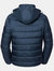 Mens Nano Hooded Padded Jacket - French Navy