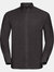 Mens Oxford Easy-Care Long-Sleeved Formal Shirt - Black