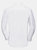 Mens Oxford Tailored Long-Sleeved Formal Shirt - White