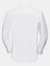 Mens Oxford Tailored Long-Sleeved Formal Shirt - White