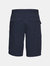 Mens Polycotton Twill Shorts - French Navy