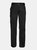 Mens Polycotton Twill Work Trousers - Black - Black