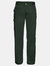 Mens Polycotton Twill Work Trousers - Bottle Green - Bottle Green