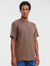 Mens Ringspun Cotton Classic T-Shirt - Mocha