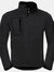 Mens Sports Soft Shell Jacket - Black - Black