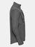 Mens Sports Soft Shell Jacket - Titanium