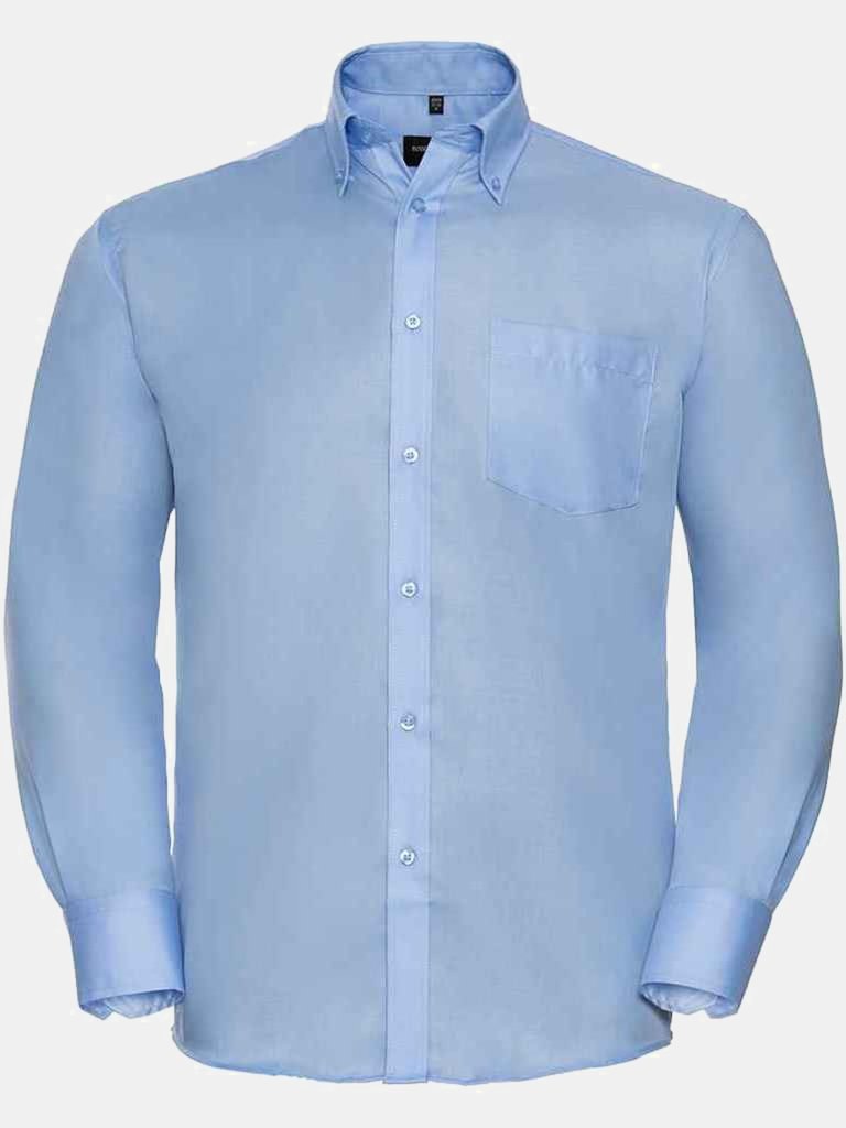 Mens Ultimate Long-Sleeved Formal Shirt - Bright Sky