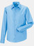 Mens Ultimate Non-Iron Tailored Long-Sleeved Formal Shirt - Bright Sky