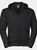 Russell Mens Authentic Full Zip Hooded Sweatshirt/Hoodie (Black) - Black