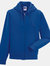 Russell Mens Authentic Full Zip Hooded Sweatshirt/Hoodie (Bright Royal)