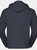 Russell Mens Authentic Full Zip Hooded Sweatshirt/Hoodie (Convoy Gray)