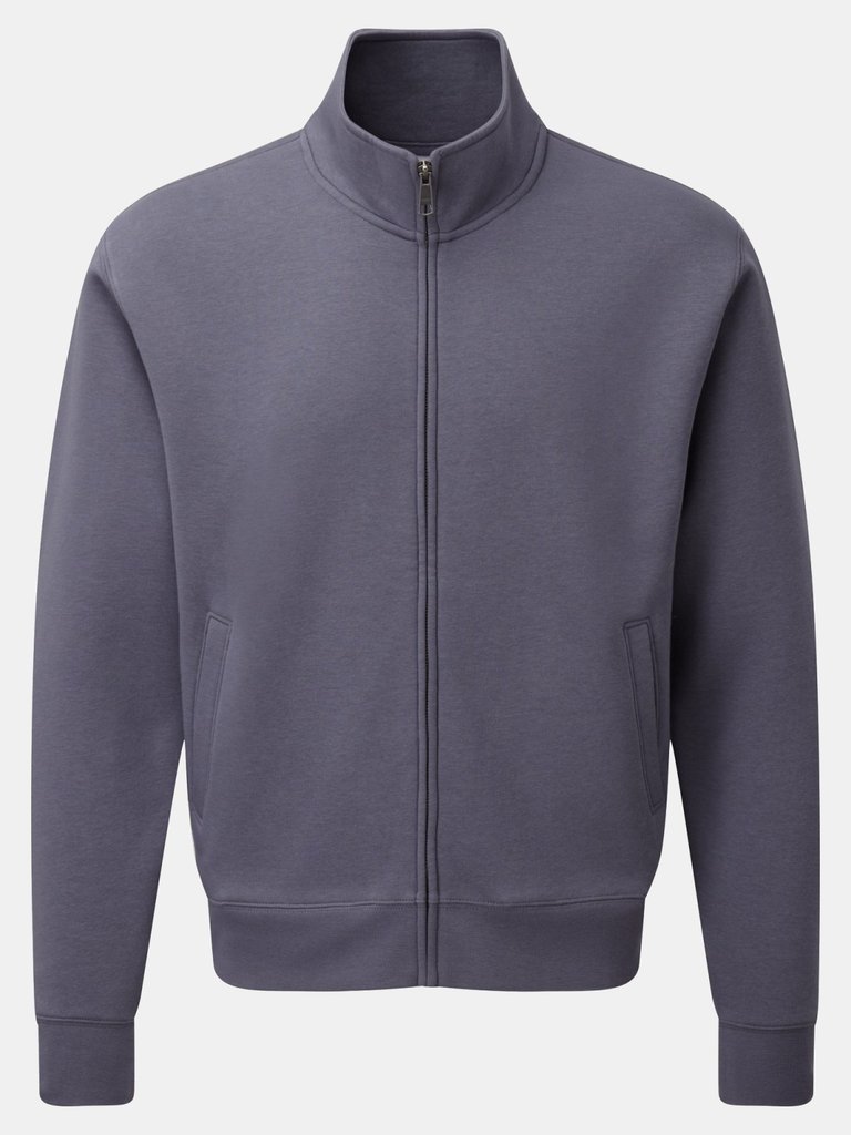 Russell Mens Authentic Full Zip Jacket (Convoy Gray) - Convoy Gray