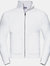 Russell Mens Authentic Full Zip Jacket (White)