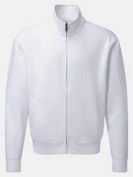 Russell Mens Authentic Full Zip Jacket (White) - White