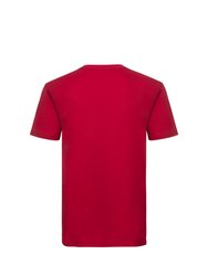 Russell Mens Authentic Pure T-Shirt (Classic Red)