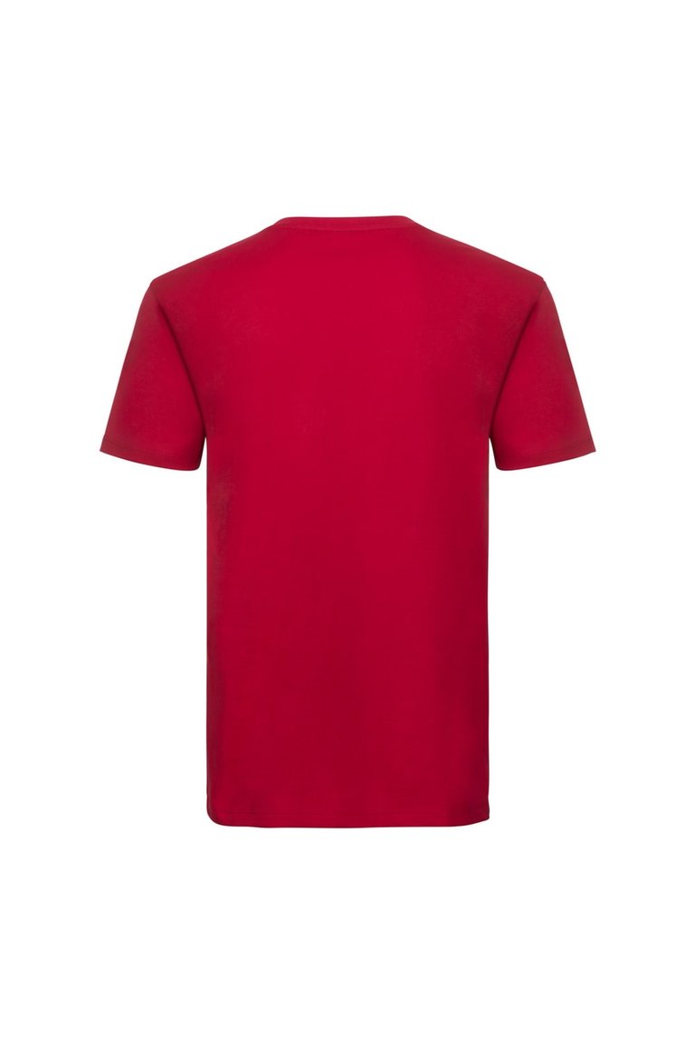 Russell Mens Authentic Pure T-Shirt (Classic Red)