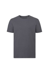 Russell Mens Authentic Pure T-Shirt (Convoy Gray) - Convoy Gray